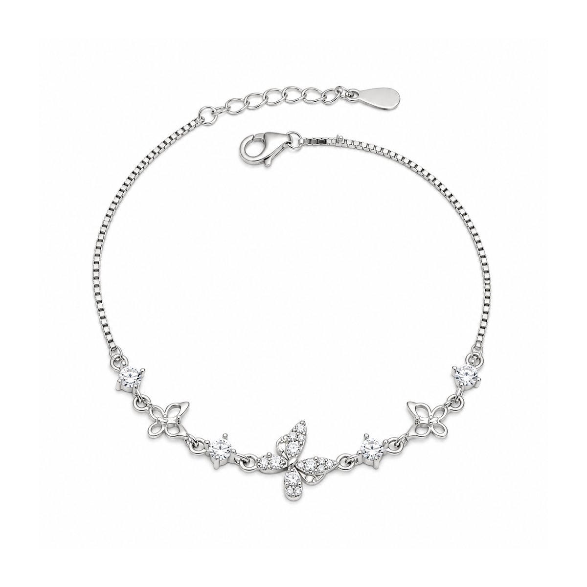 Butterfly Silver Bracelet