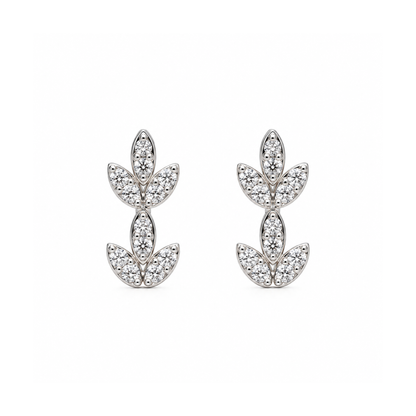 Silvoura Bloom Drop Necklace