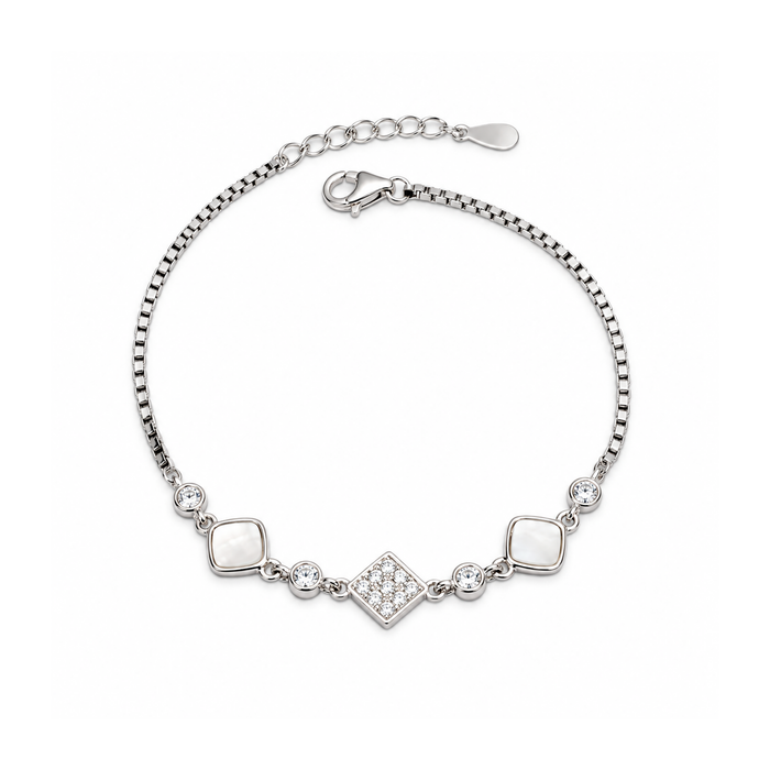 Aurelia Luxe Silver Bracelet