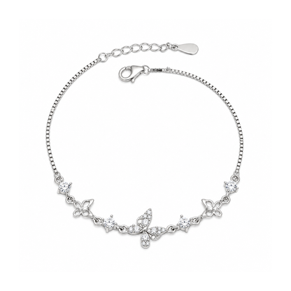 Butterfly Silver Bracelet