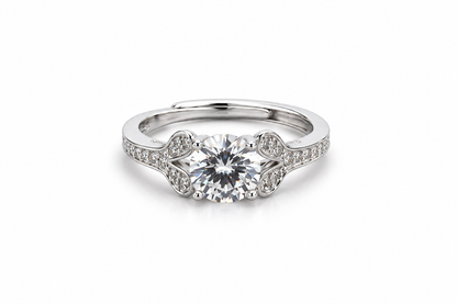Celeste Embrace Solitaire Ring