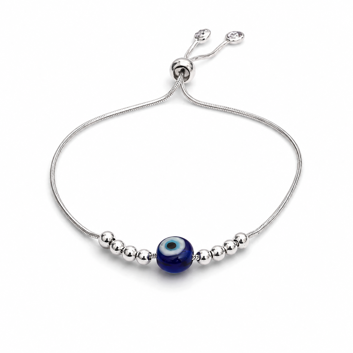 Evil eye Luxe Bead Bracelet