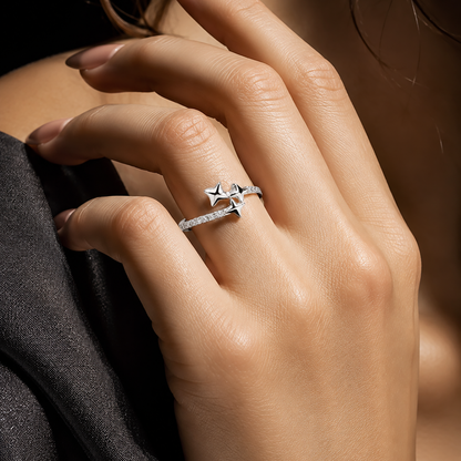 Celestial Starburst Ring