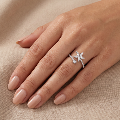 Floral Grace Bloom Ring
