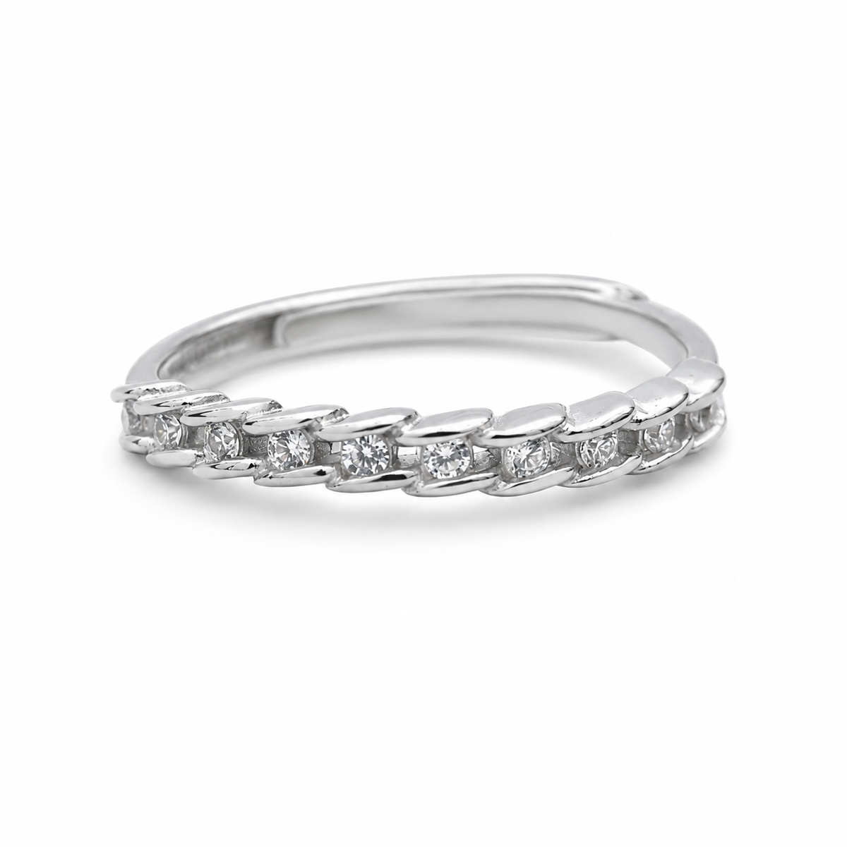 Celestial Link Diamond Band