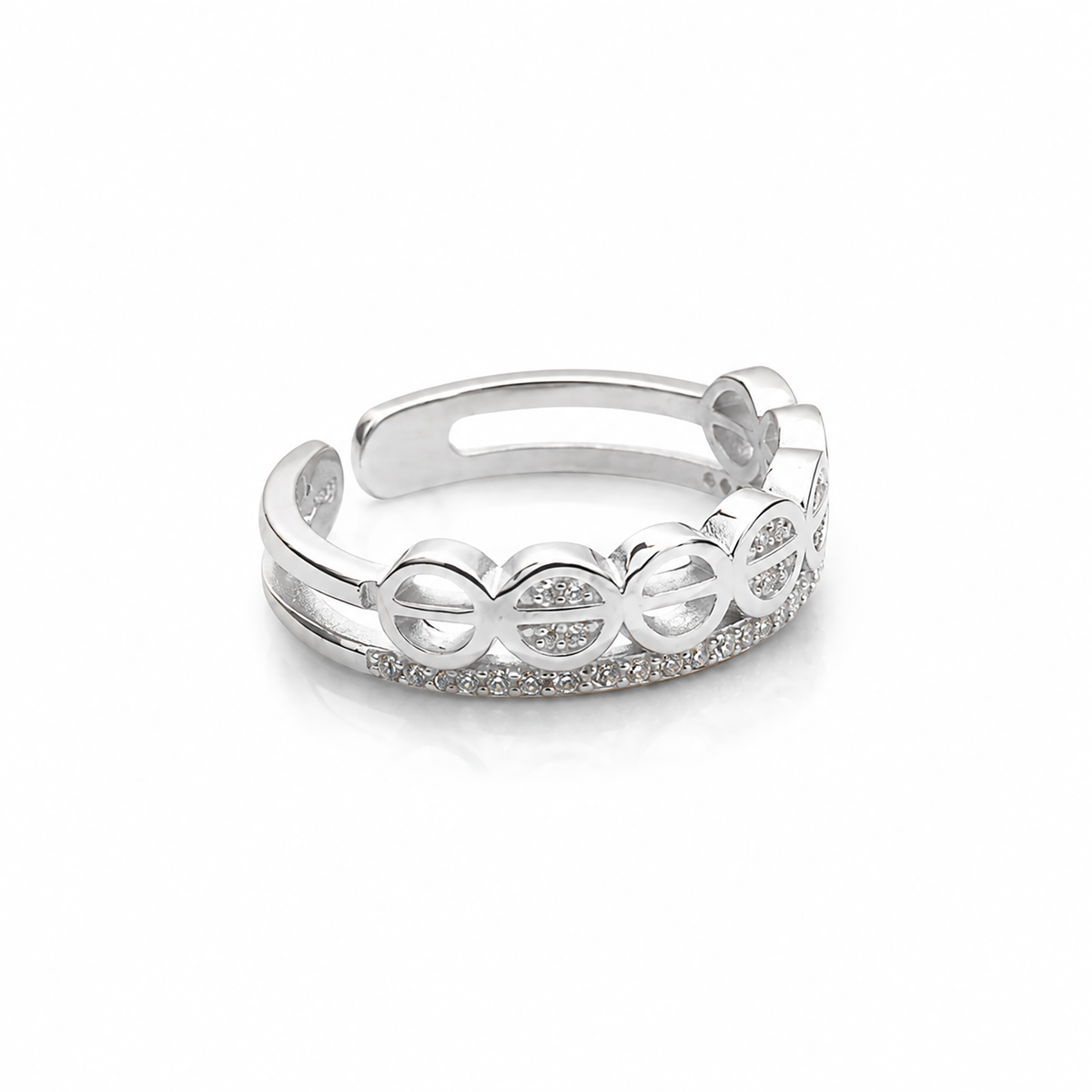 Celeste Orbit Circle Ring