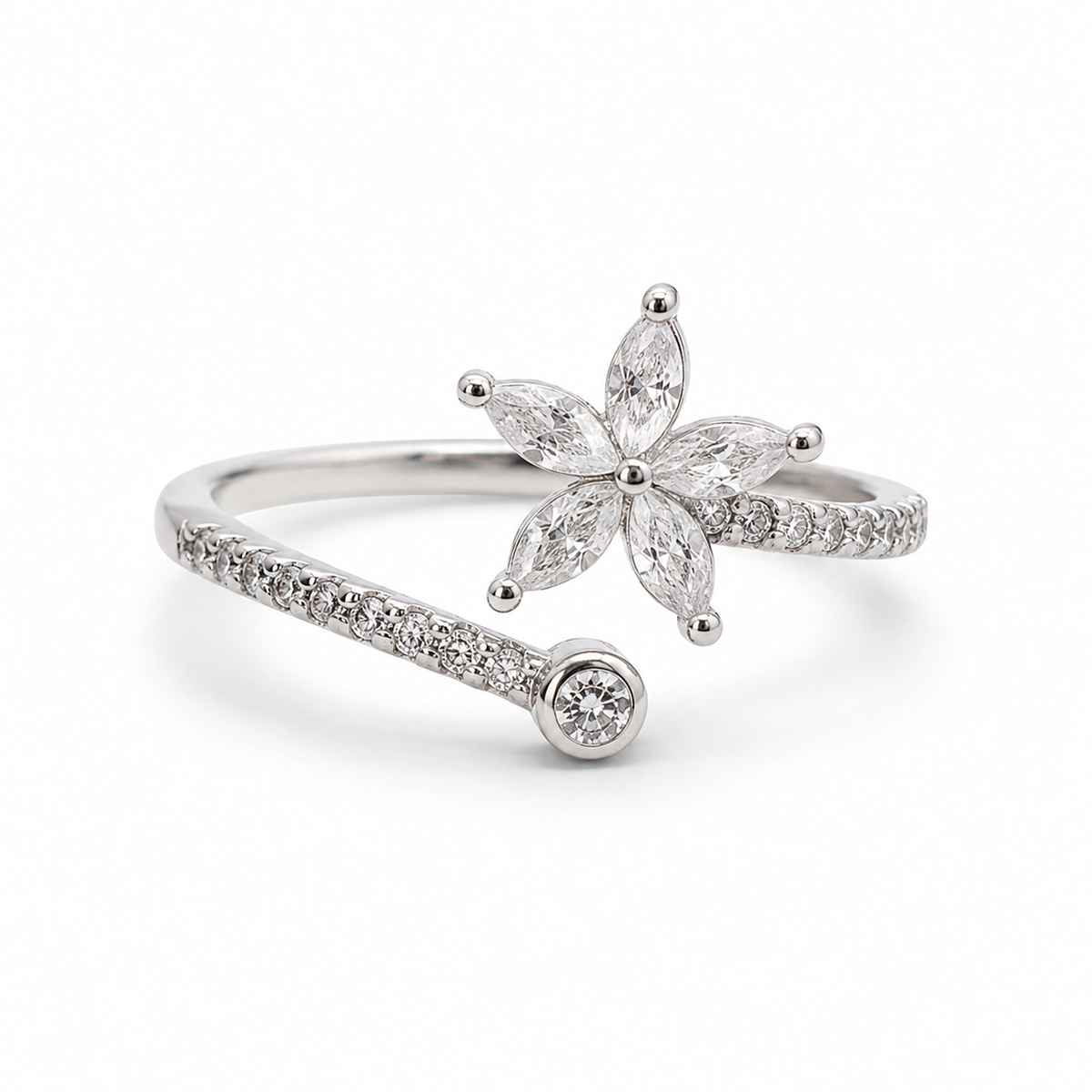 Floral Grace Bloom Ring
