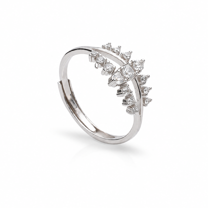 Celeste Crown Halo Ring