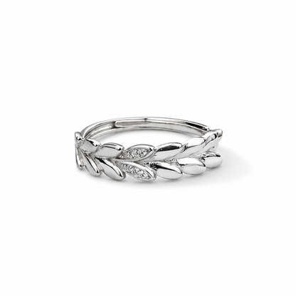 Celeste Laurel Leaf Ring