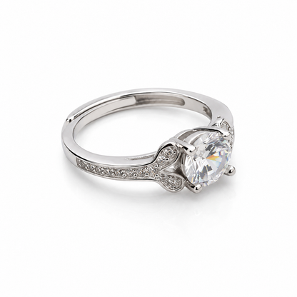 Celeste Embrace Solitaire Ring