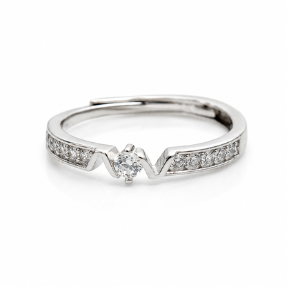 Celestia Sparkle Solitaire Ring