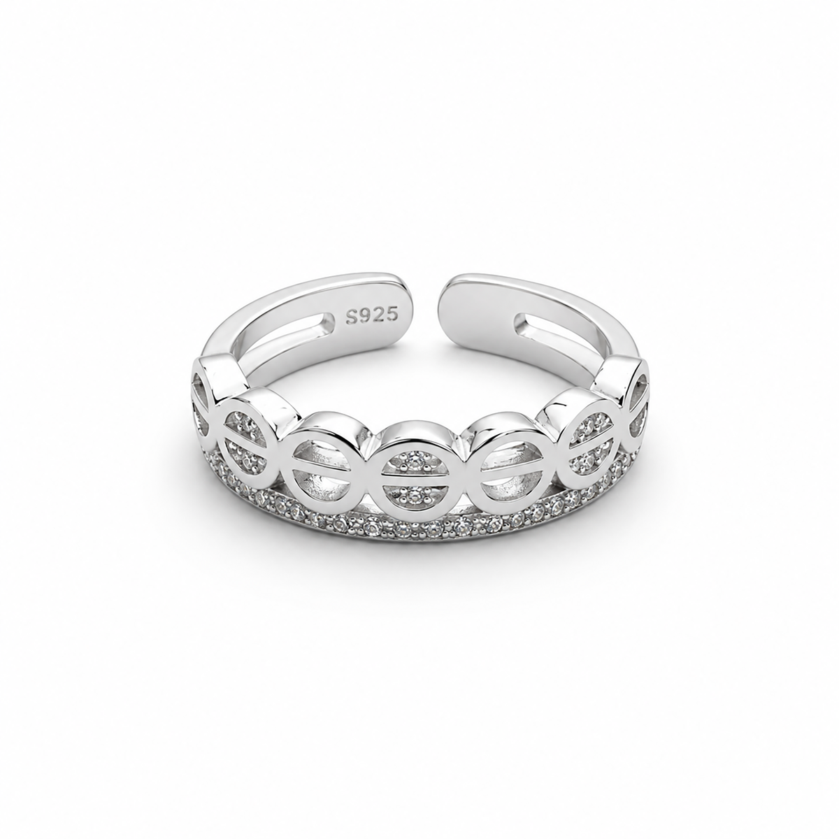 Celeste Orbit Circle Ring