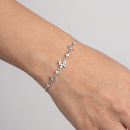 Butterfly Silver Bracelet