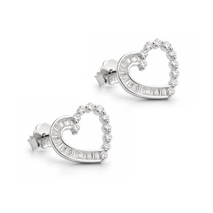 Celestial Heart Drop Necklace