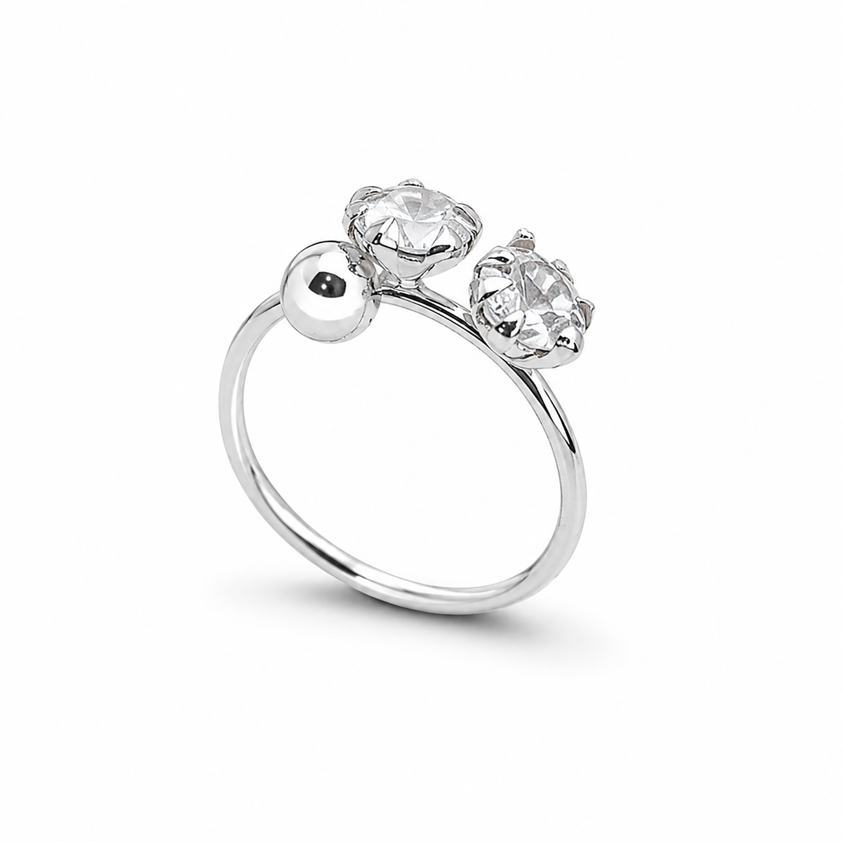Celeste Twin Spark Nose Ring
