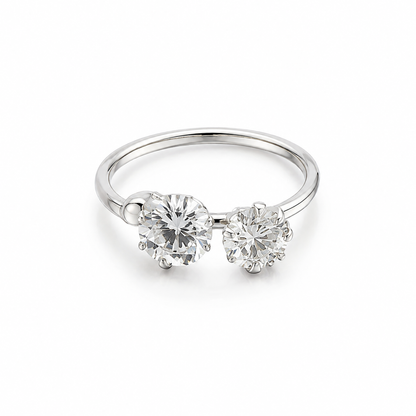 Celeste Twin Spark Nose Ring