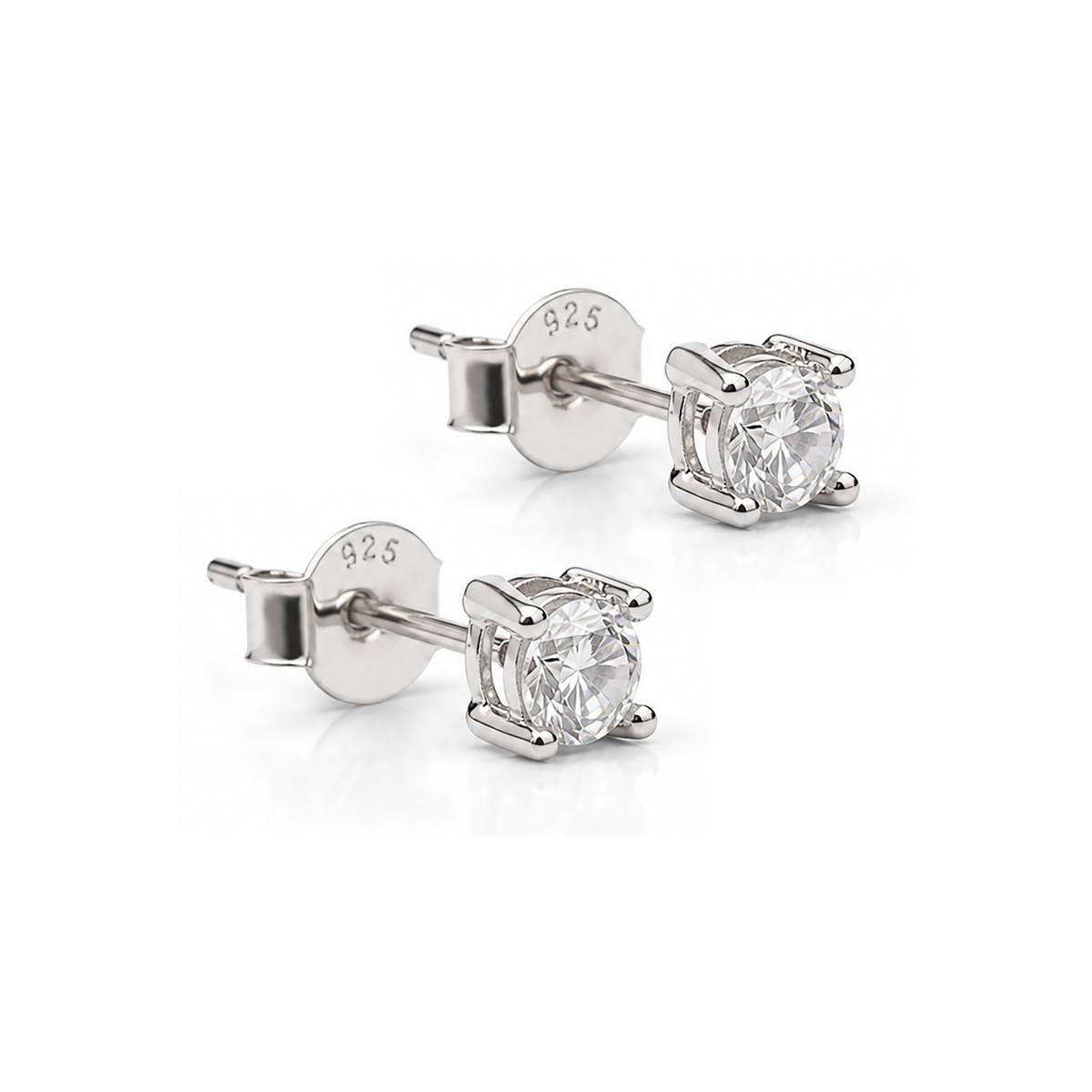 Celestia Solitaire Studs