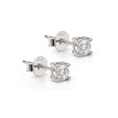 Celestia Solitaire Studs
