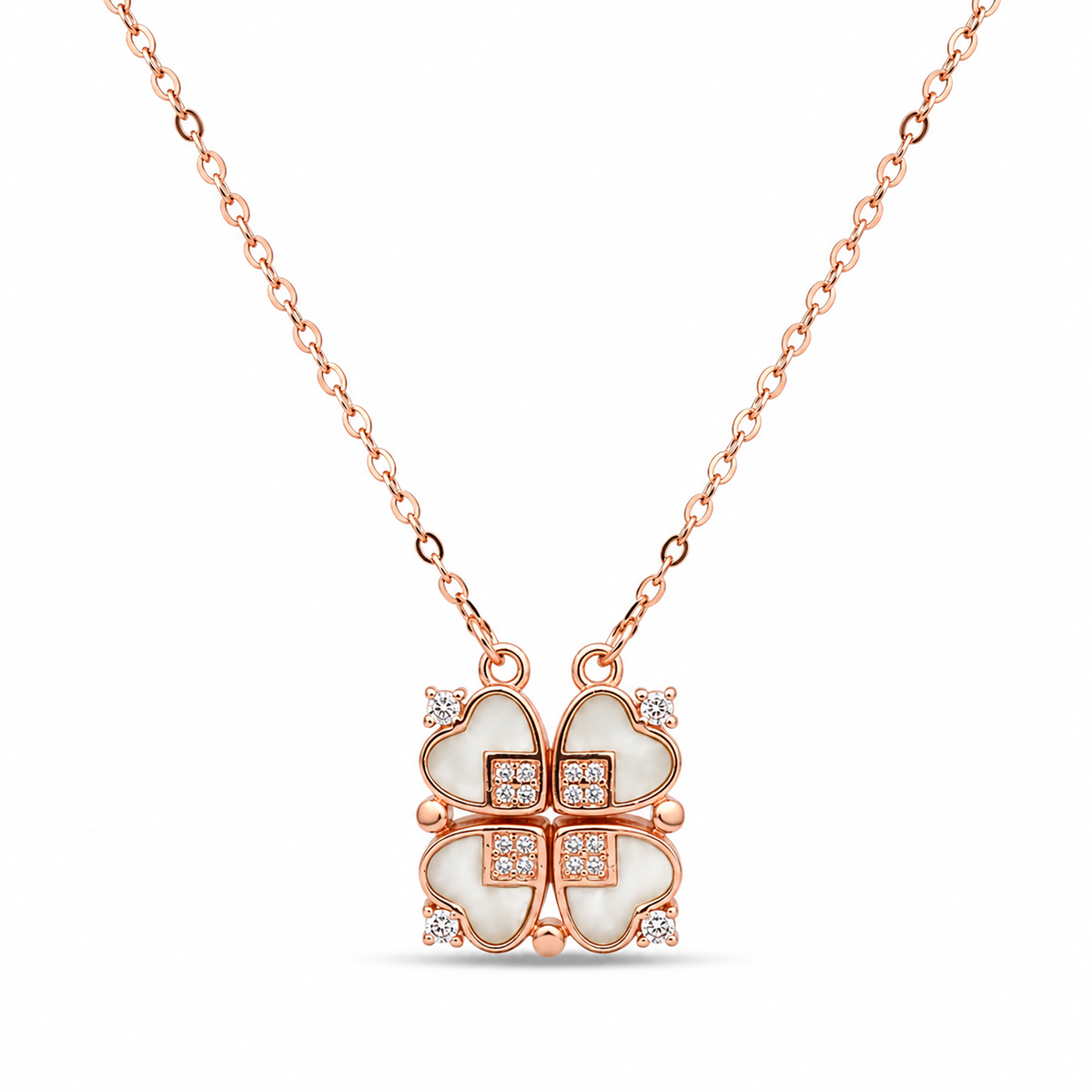 Rose Heart Harmony Necklace