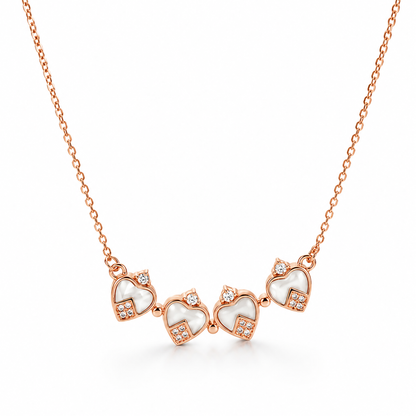 Rose Heart Harmony Necklace