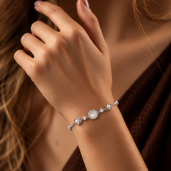 Bloom Silver Bracelet