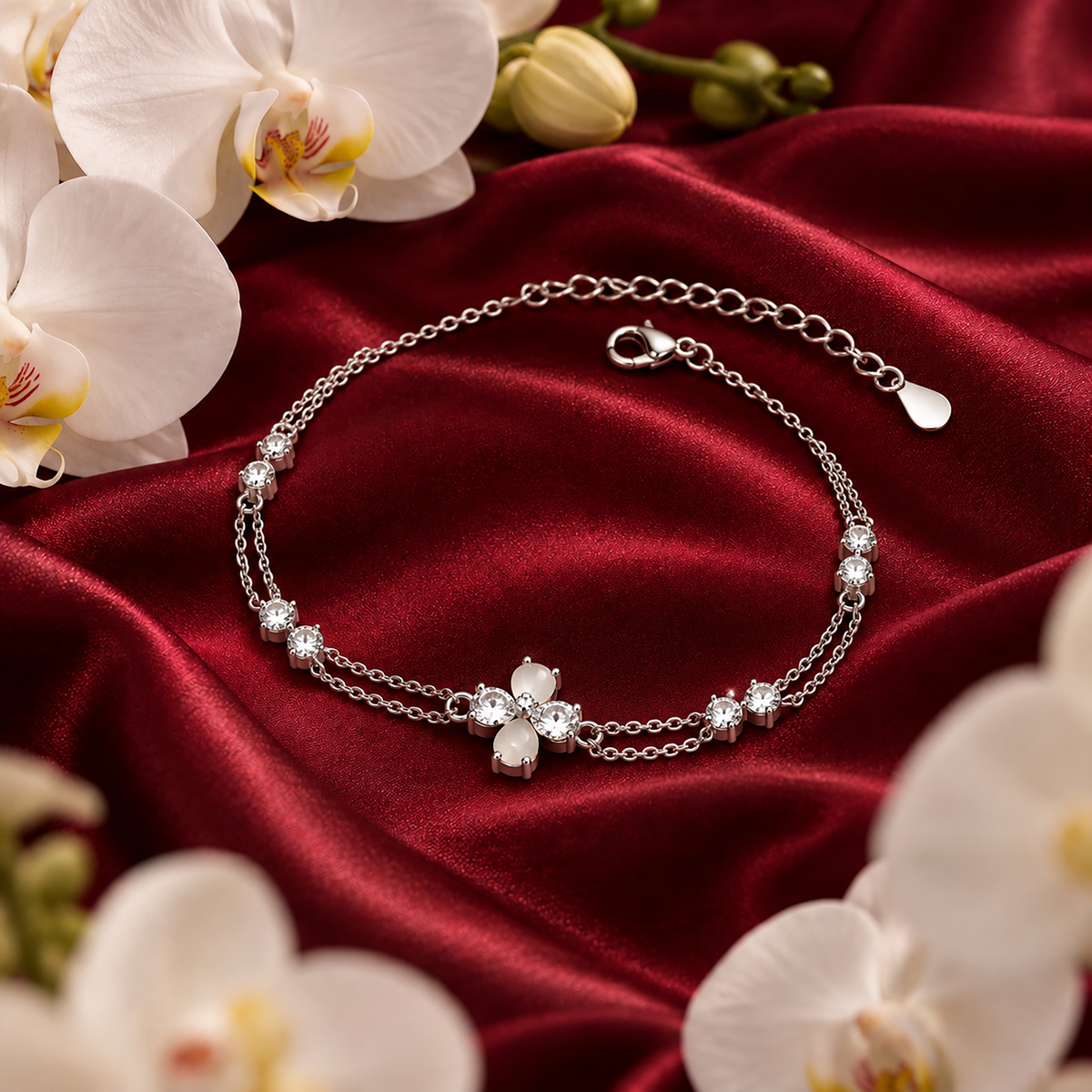 Blossom Double-Layer Bracelet