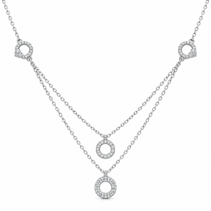 Silvoura Bloom Jewellery combo Set