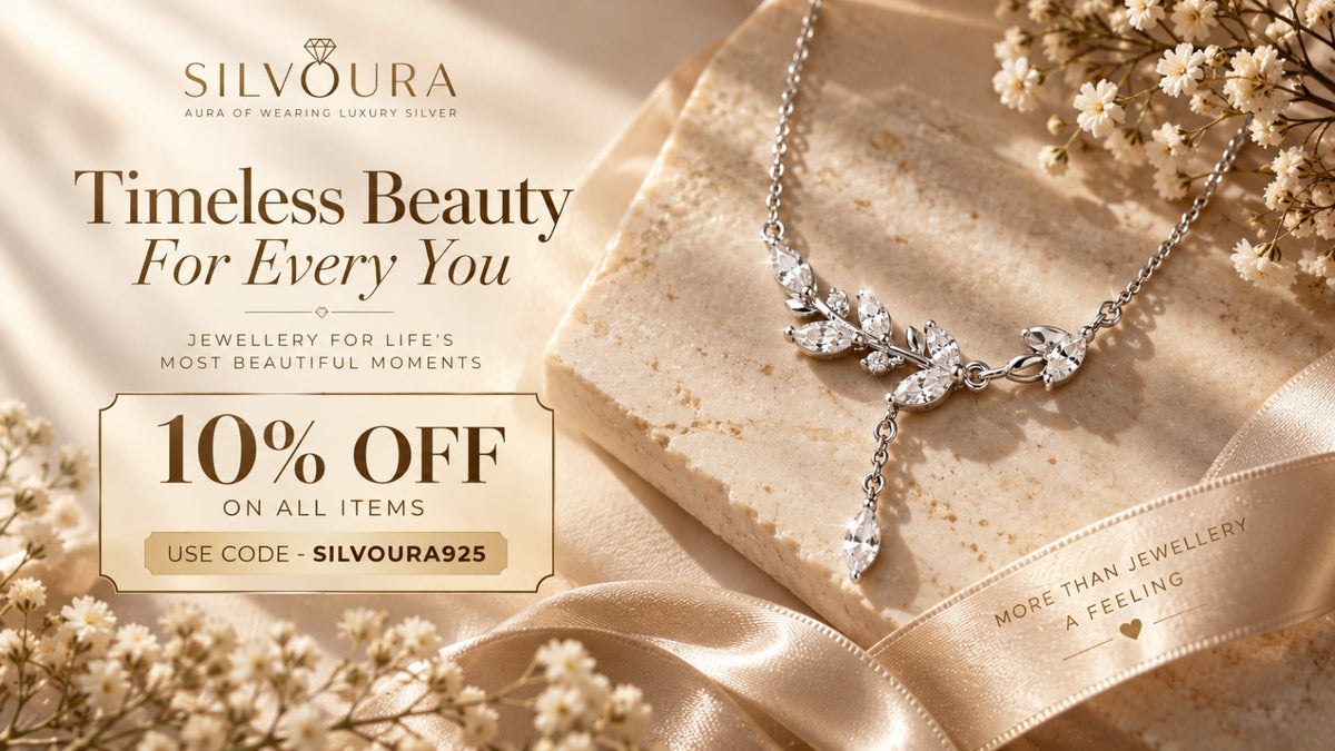 Silvoura jewellery collection banner